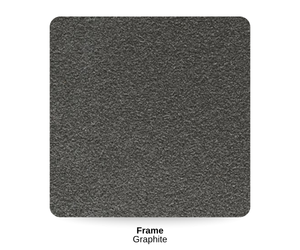 Telescope - Belle Isle - Cushion Supreme Swivel Rocker - graphite frame / cape grey accent / charter silk (C)