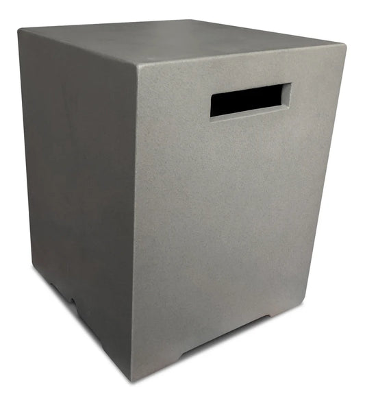 Hermit Propane Square Tank Cover- by Pyromania Fire