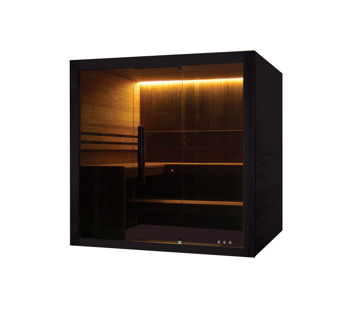 Hekla Traditional 210 Nero – 3–4 Person Electric Sauna