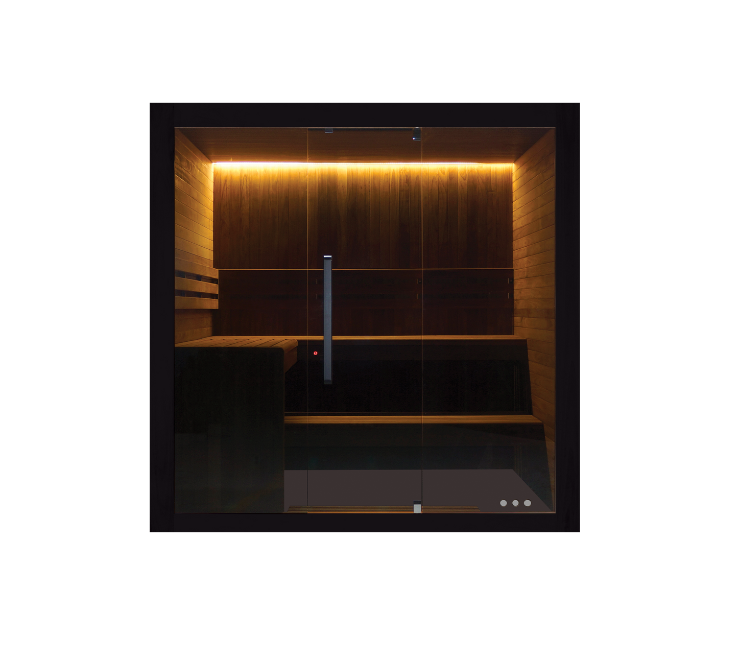 Hekla Traditional 210 Nero – 3–4 Person Electric Sauna