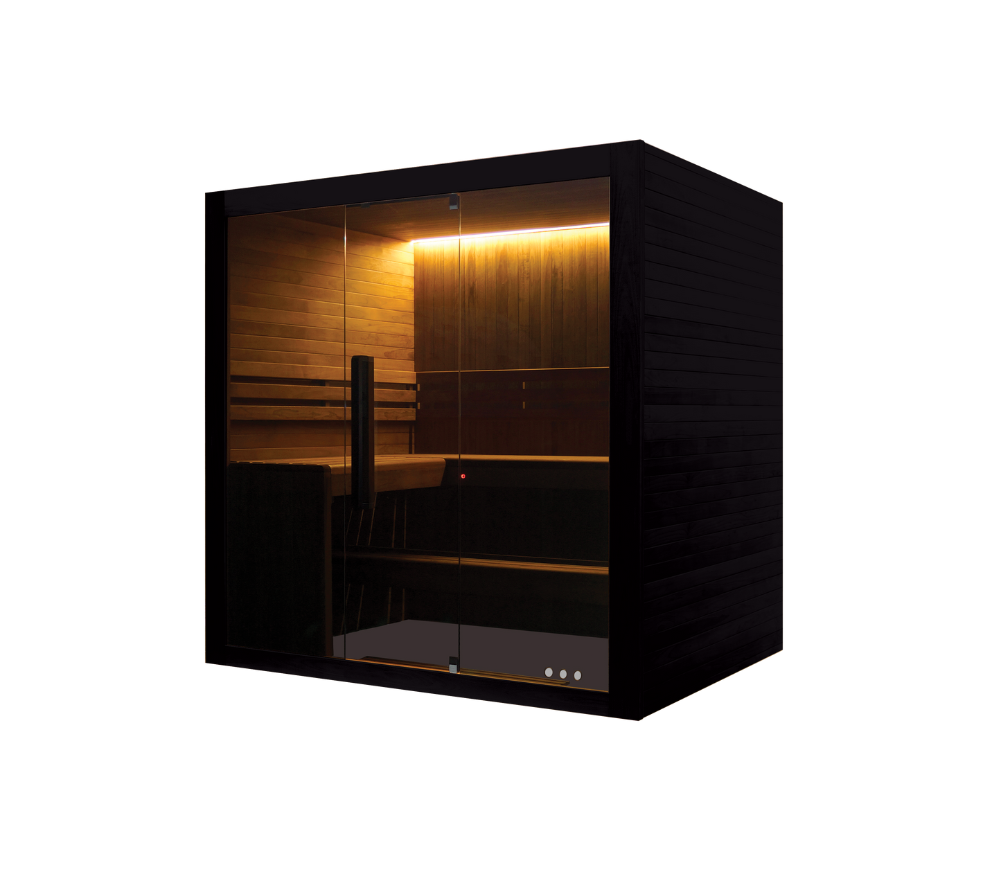Hekla Traditional 210x Nero – 4–5 Person Electric Sauna