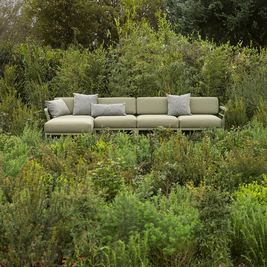 Nardi Maximo 4 Piece Sectional Set - Cactus / Timo