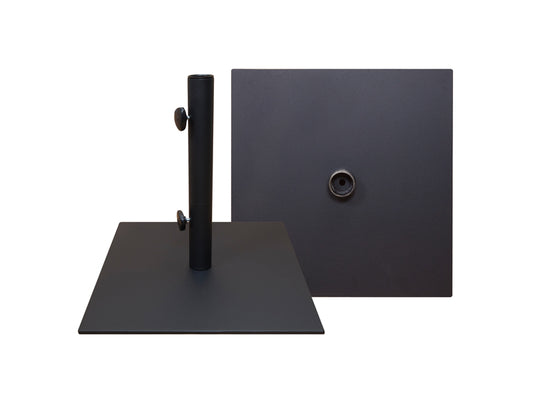 35 LB Steel Umbrella Base – Black