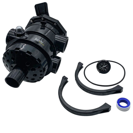 Jandy Complete Multiport Valve, W/ Clamp Assembly, (2.0" MPV