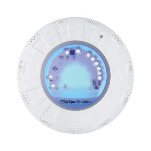 8" Retro Light - Colour LED, 12V, 45W, White Trim