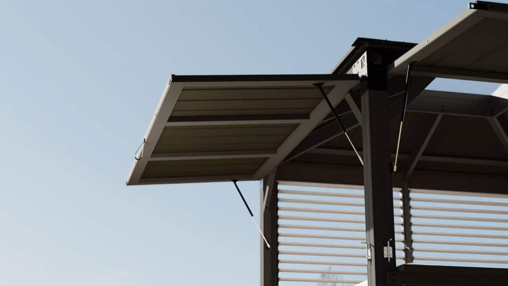 Visscher Sedona Gazebo with Skylight – 9x9 – view 5
