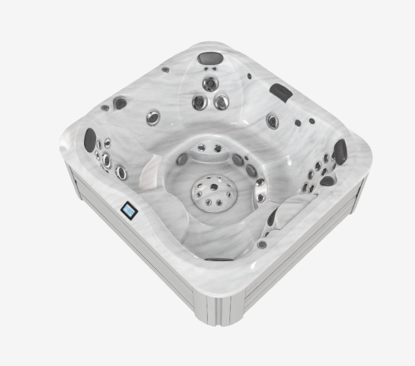 FLOOR MODEL - 2025 Jacuzzi J365 - Brushed Grey / Platinum Fully Loaded