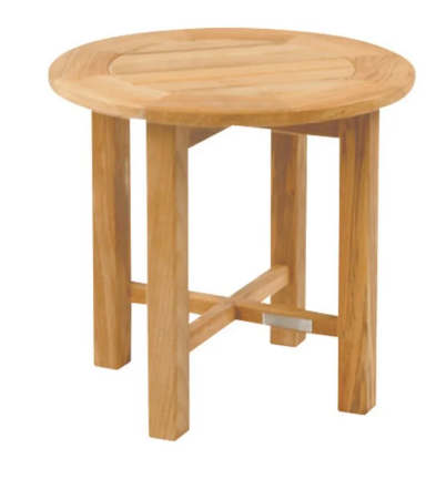 Essex 20" Teak Side table - by Kingsley Bate