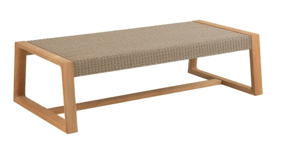 Hana 54" coffee table - by Kingsley Bate