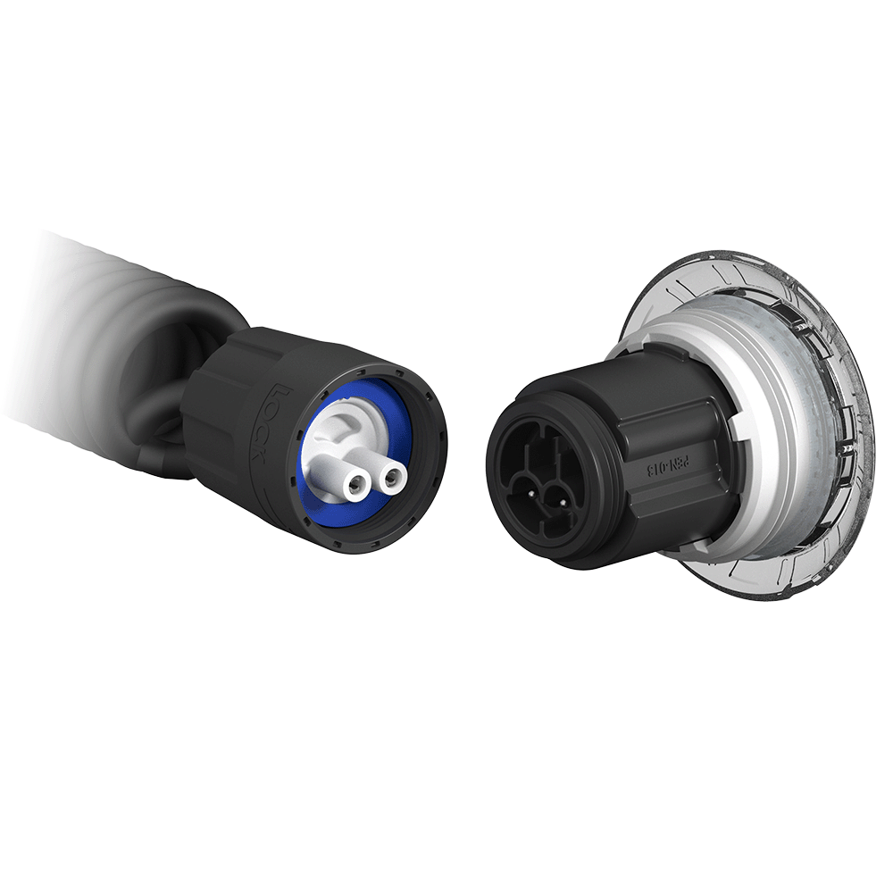 T1 Titan Nicheless Retro, Colour LED, 12V, Grey Trim