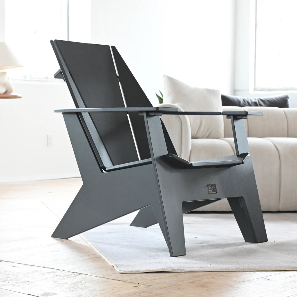ORI Muskoka Chairs with Side Table Bundle - Carbon Grey