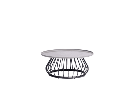 DIVA - Round coffee table - By RATANA