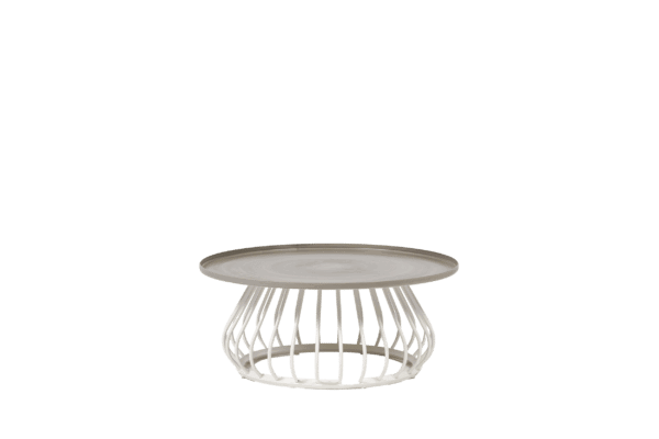 DIVA - Round coffee table - By RATANA