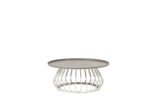 DIVA - Round coffee table - By RATANA