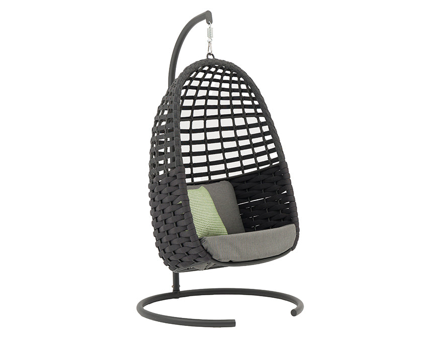 HUG Hanging Chair - Anthracite - by Couture Jardin