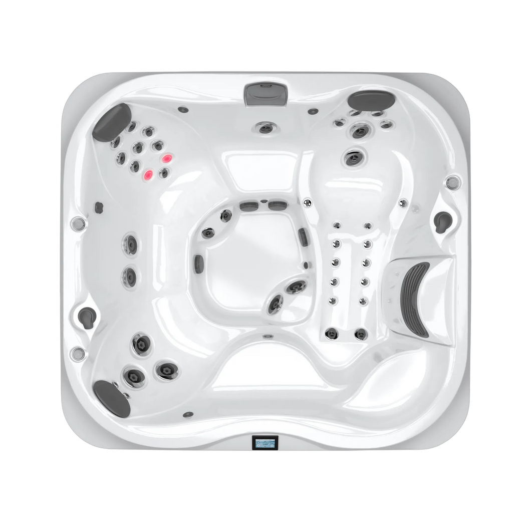 FLOOR MODEL - 2025 Jacuzzi J355 - Brushed Grey / Platinum LOADED