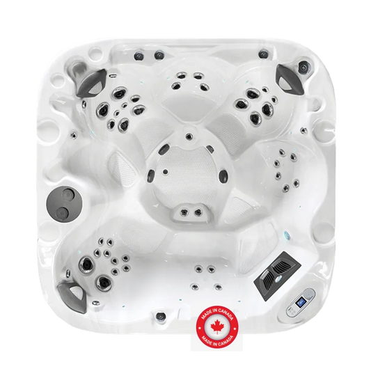 FLOOR MODEL - 2025 Fairway Spas Oakmount - Platinum / Grey - LOADED