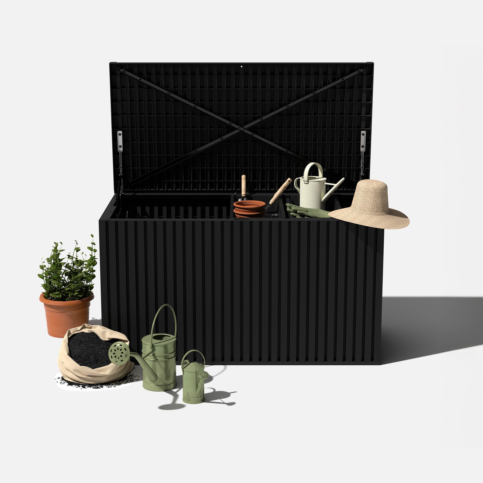 Veradek Everything Box - Black - Front View 2