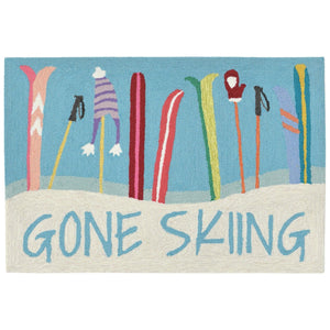 Gone Skiing Front Porch