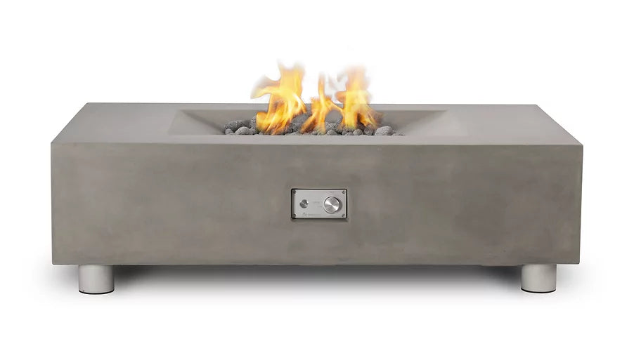 Moderne Fire Table - Slate