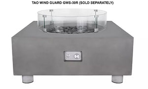 Tao Fire Table - Charcoal